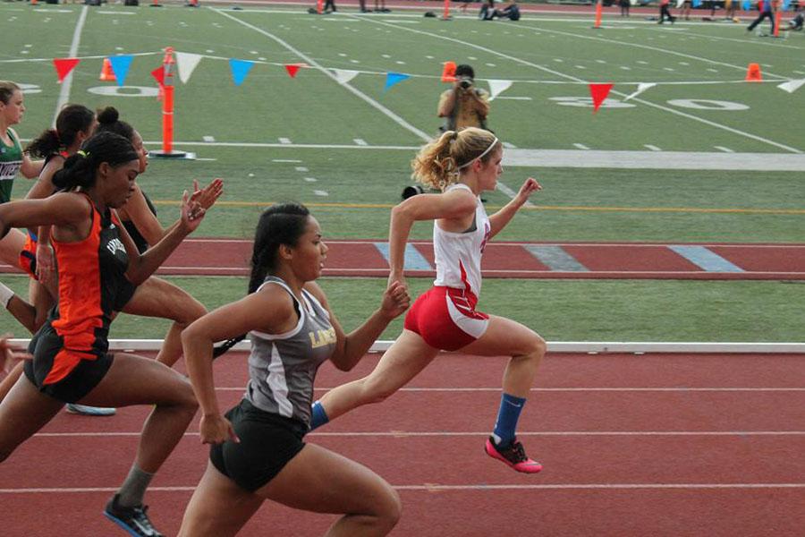 Seabury Hall senior Alyssa Bettendorf became the 2013-2014 state champion in the 100, 200, and 400 meter dashes.