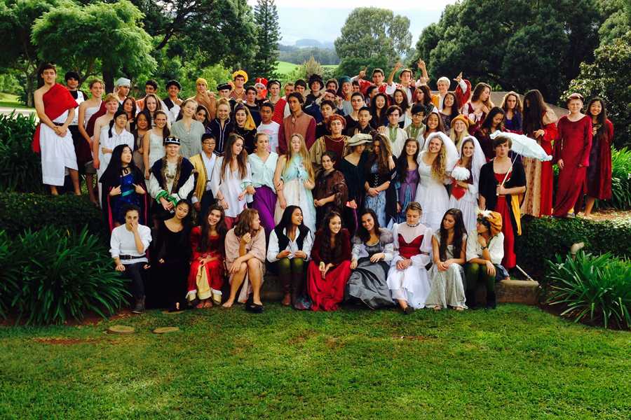 Seabury Hall's Class of 2017 performed scenes from a selection of William Shakespeare's plays on Friday, Dec. 5. 