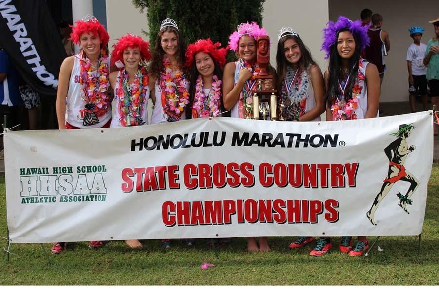 Seabury Hall's girls cross country team secured their fourth state Division II title on Saturday, Oct. 31.